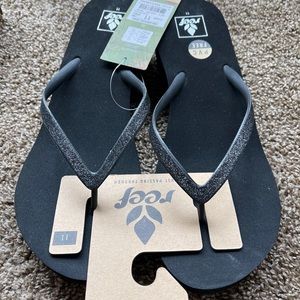Reef Krystal Star Wedge Flip Flop Sandals